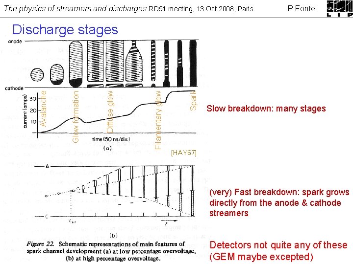 The physics of streamers and discharges RD 51 meeting, 13 Oct 2008, Paris P.