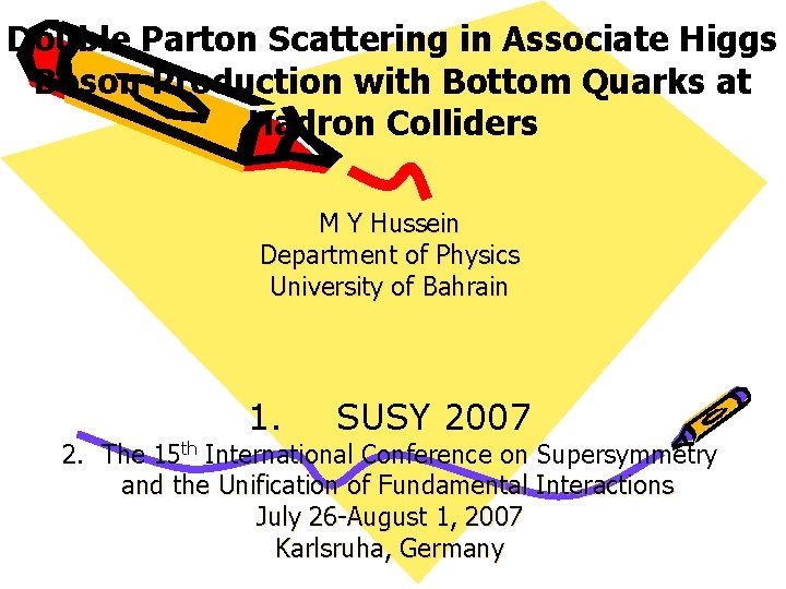 Double Parton Scattering in Associate Higgs Boson Production with Bottom Quarks at Hadron Colliders