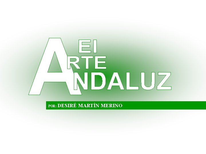 POR: DESIRÉ MARTÍN MERINO POR: DESIRÉ MARTÍN MERINO