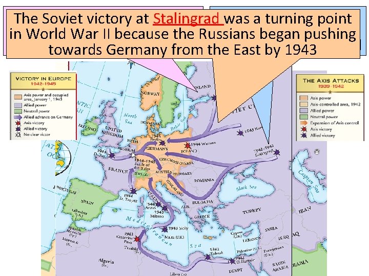 Meanwhile, the Soviet army The defeated The Soviet victory at Stalingrad was. Soviets a