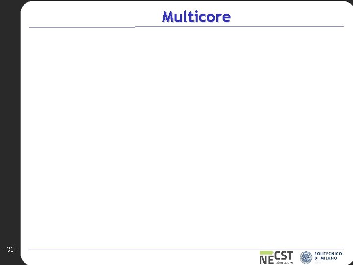 Multicore - 36 - 