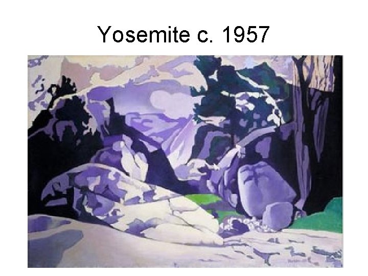 Yosemite c. 1957 