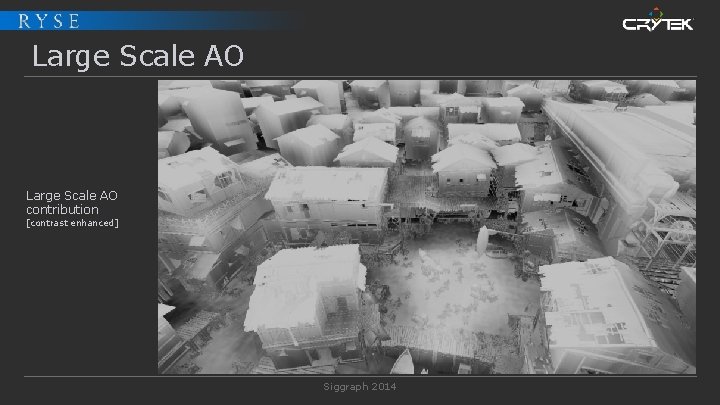 Large Scale AO contribution [contrast enhanced] Siggraph 2014 