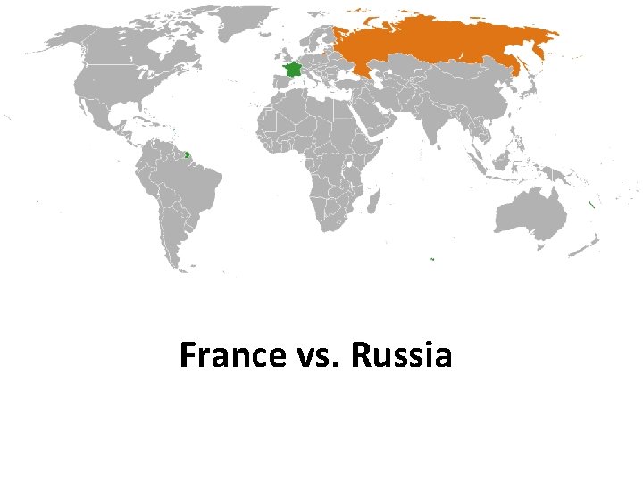 France vs. Russia 