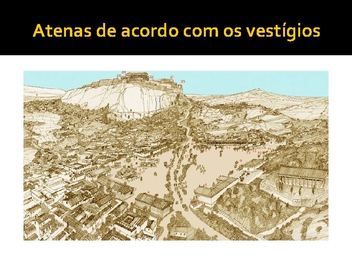 Atenas de acordo com os vestígios 