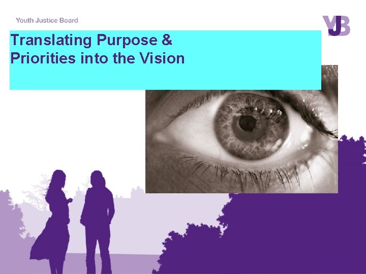 Translating Purpose & Priorities into the Vision 