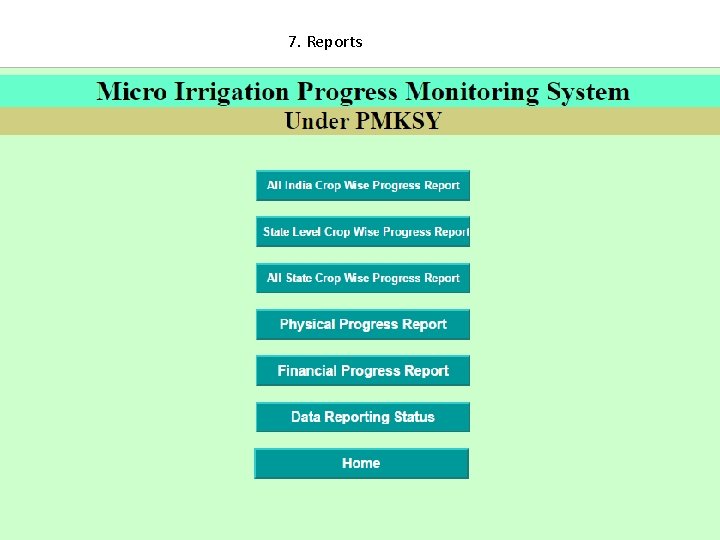 7. Reports 