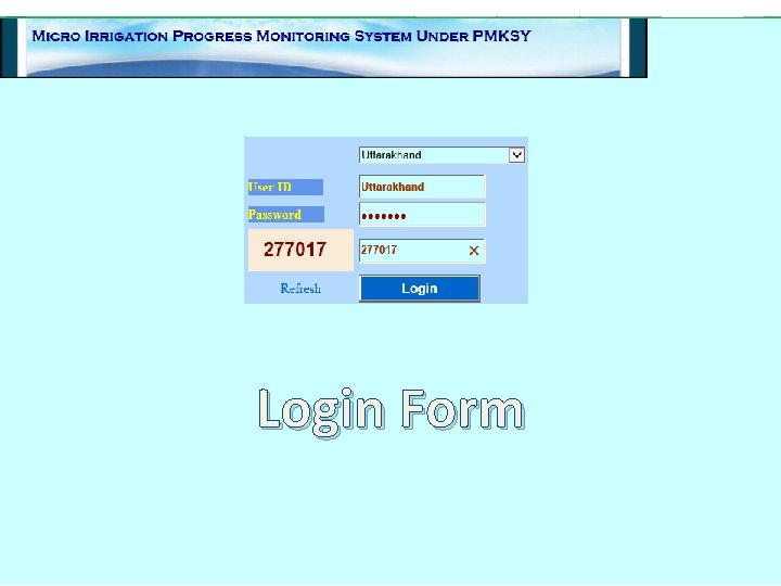 Login Form 
