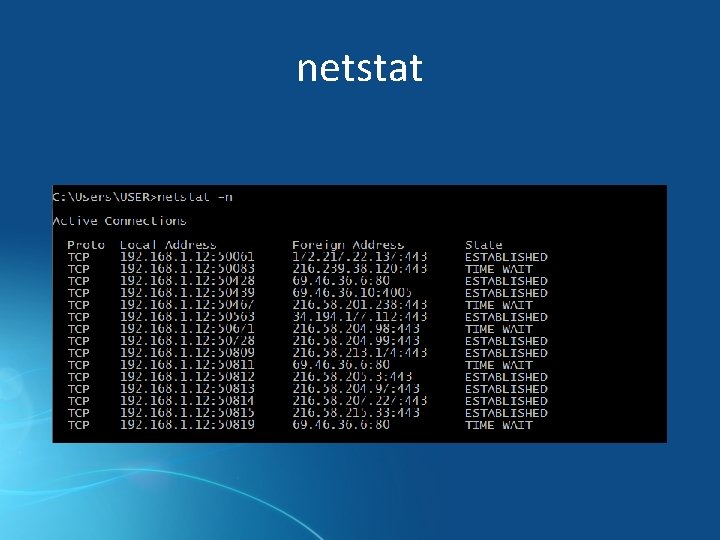 netstat 