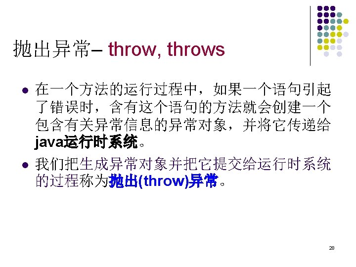 Java Java Programming Spring 10 Contents N N