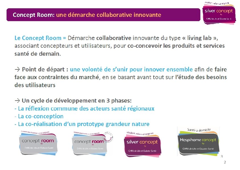 Concept Room: une démarche collaborative innovante 2 