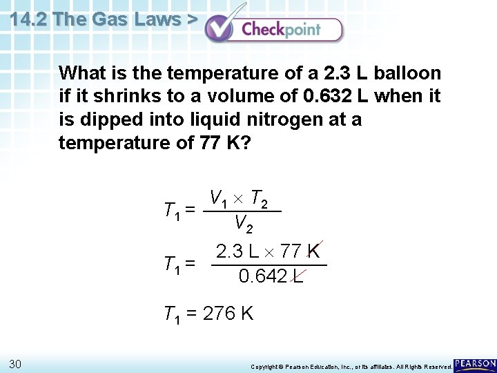 14. 2 The Gas Laws > What is the temperature of a 2. 3