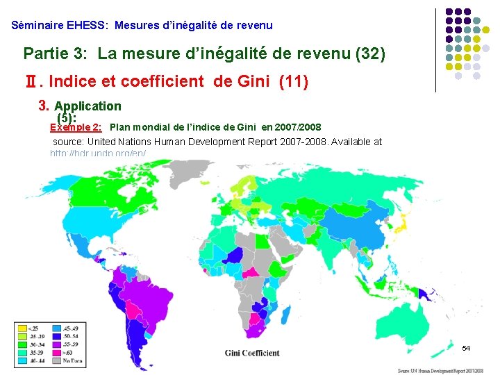 Séminaire EHESS: Mesures d’inégalité de revenu Partie 3: La mesure d’inégalité de revenu (32)