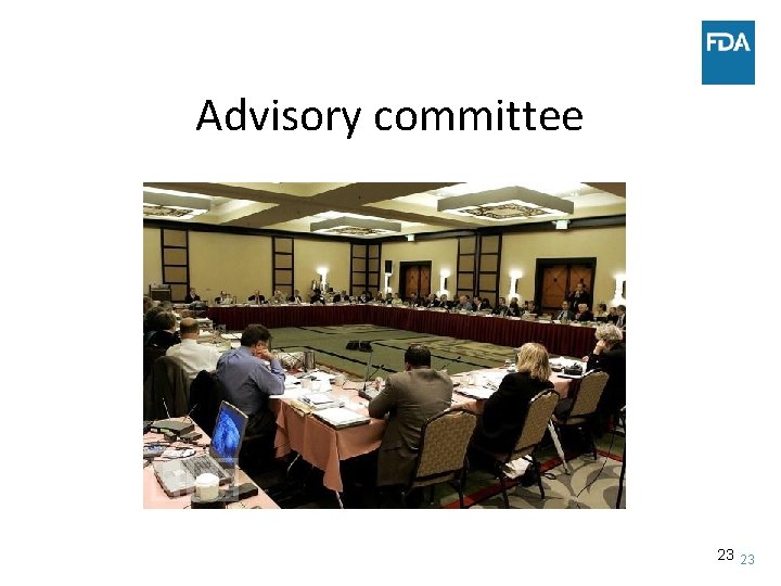 Advisory committee 23 23 