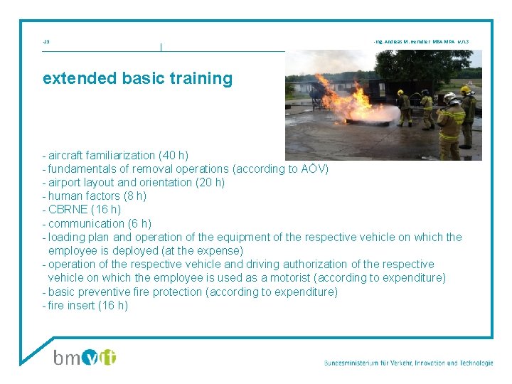  • 25 • Ing. Andreas M. Herndler, MBA MPA, IV/L 3 extended basic