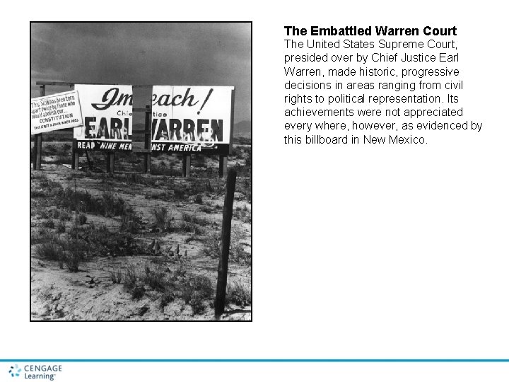 The Embattled Warren Court The United States Supreme Court, presided over by Chief Justice The Embattled Warren Court The United States Supreme Court, presided over by Chief Justice