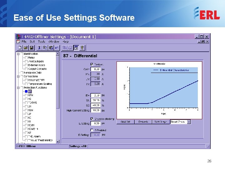 Ease of Use Settings Software 26 