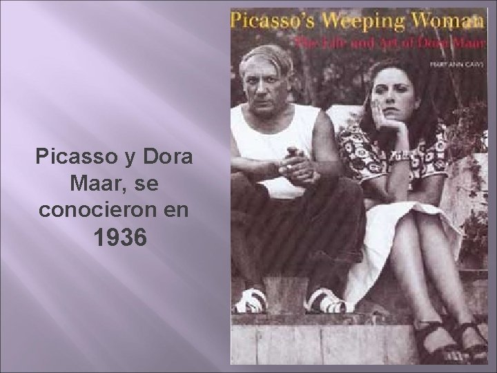 Picasso y Dora Maar, se conocieron en 1936 2 