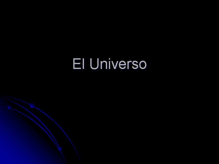 El Universo 