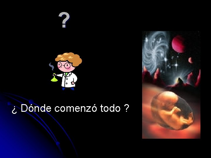 ? ¿ Dónde comenzó todo ? 