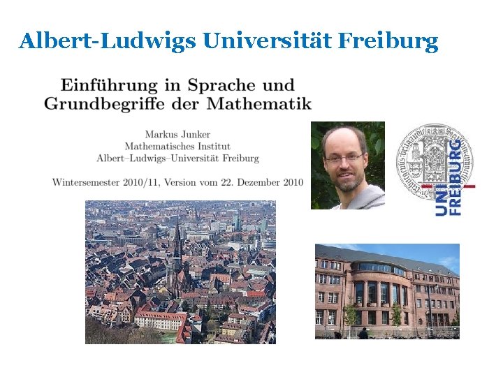 Albert-Ludwigs Universität Freiburg 