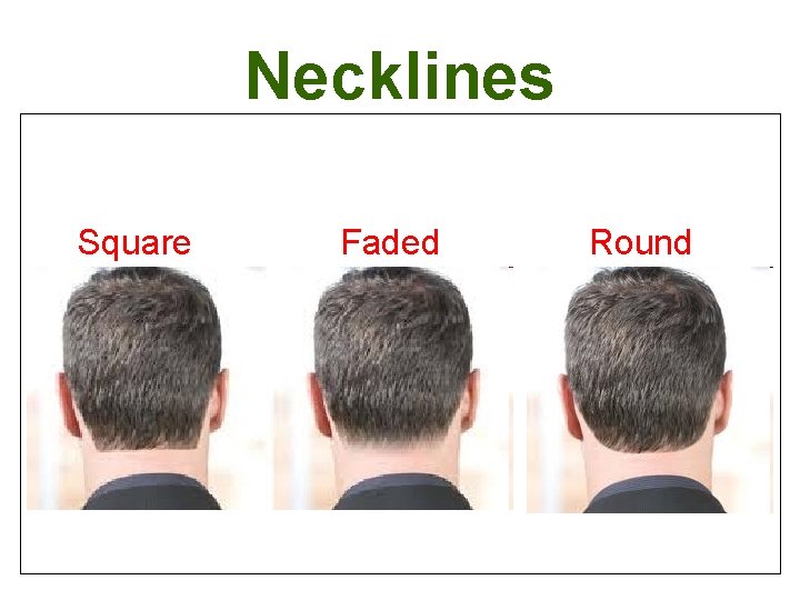 Necklines Square Faded Round 