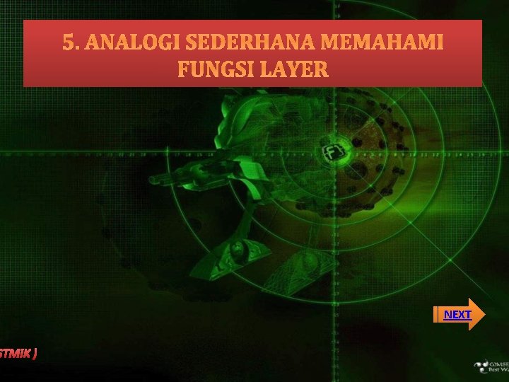 STMIK ) 5. ANALOGI SEDERHANA MEMAHAMI FUNGSI LAYER NEXT 