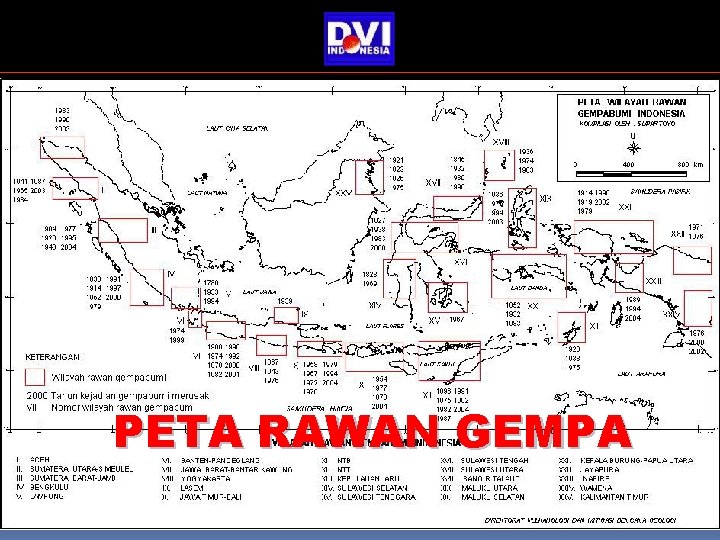 PETA RAWAN GEMPA PETA RAWAN GEMPA
