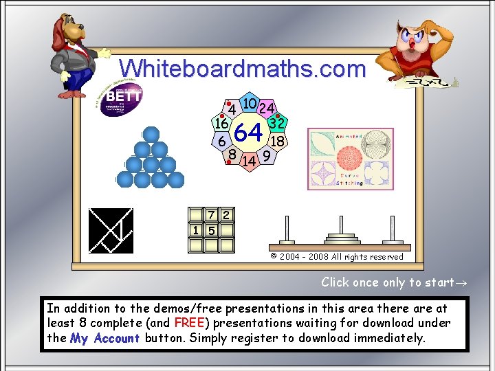 Whiteboardmaths. com Stand SW 100 4 10 24 16 32 6 18 8 14