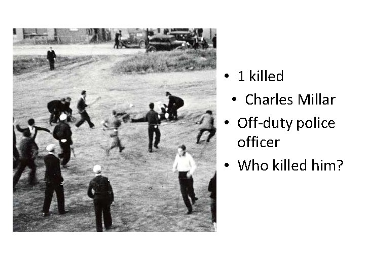  • 1 killed • Charles Millar • Off-duty police officer • Who killed