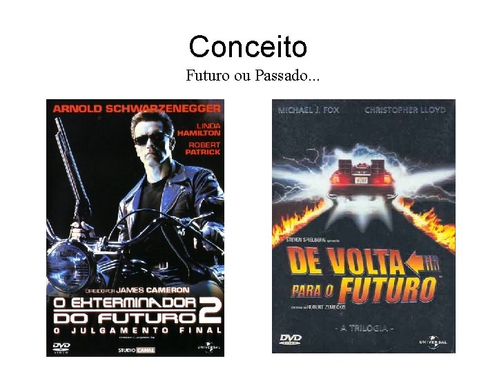 Conceito Futuro ou Passado. . . 