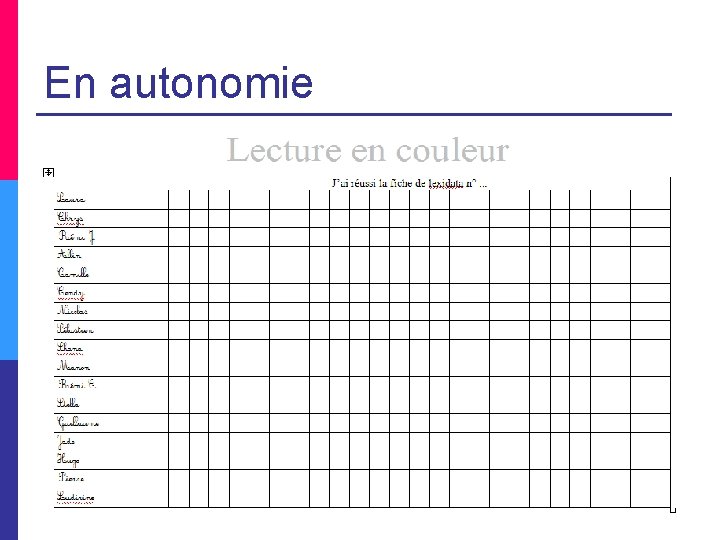 En autonomie 