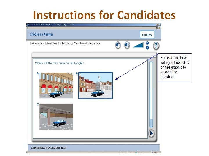 Instructions for Candidates 