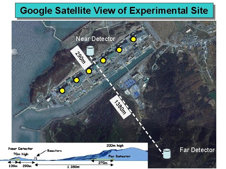 Google Satellite View of Experimental Site Near Detector m 0 29 m 80 13