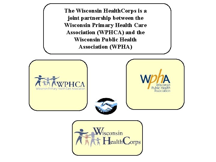 The Wisconsin Health. Corps is a joint partnership between the Wisconsin Primary Health Care