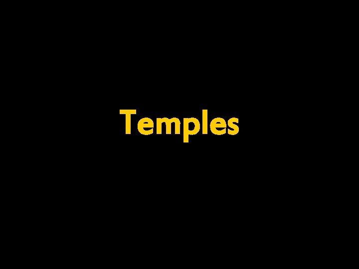 Temples 