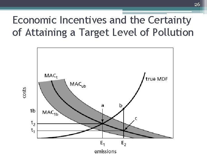 26 Economic Incentives and the Certainty of Attaining a Target Level of Pollution 