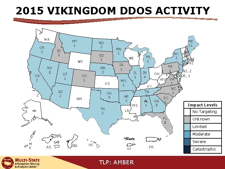 2015 VIKINGDOM DDOS ACTIVITY WA OR 2 MT 1 ND 2 ID 1 CA