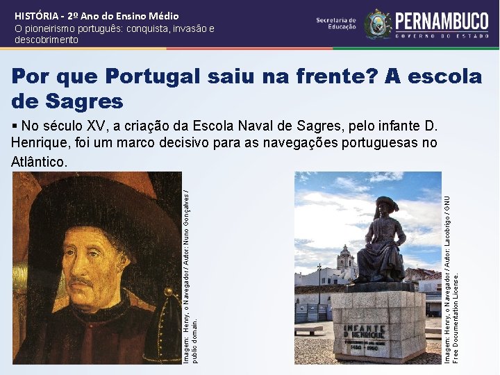 HISTÓRIA - 2º Ano do Ensino Médio O pioneirismo português: conquista, invasão e descobrimento