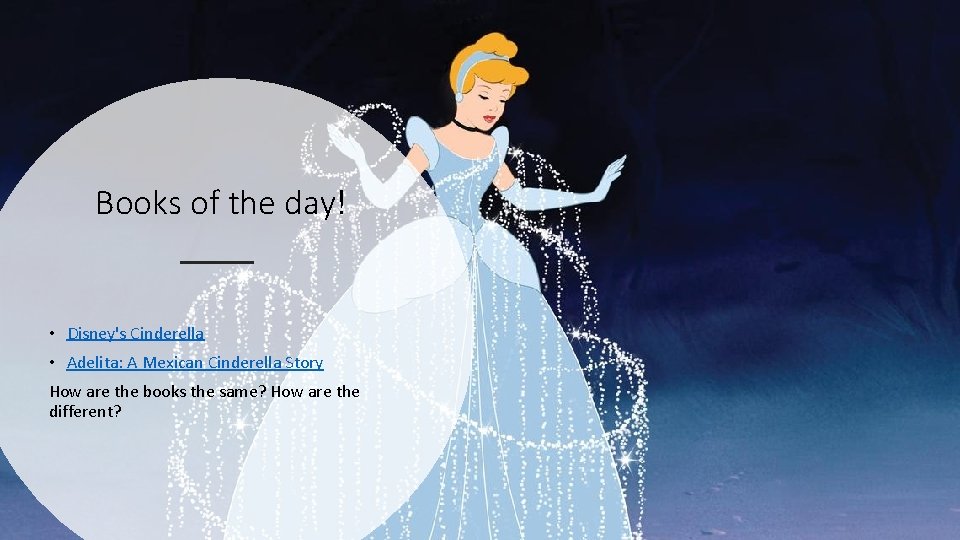 Books of the day! • Disney's Cinderella • Adelita: A Mexican Cinderella Story How Books of the day! • Disney's Cinderella • Adelita: A Mexican Cinderella Story How