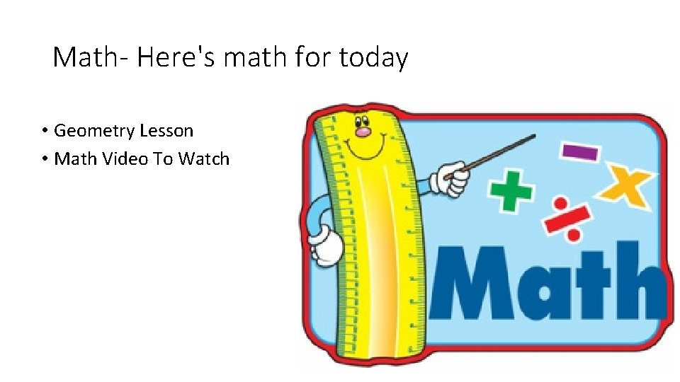 Math- Here's math for today • Geometry Lesson • Math Video To Watch Math- Here's math for today • Geometry Lesson • Math Video To Watch