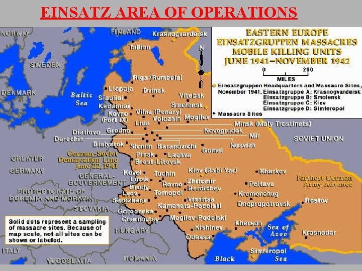 EINSATZ AREA OF OPERATIONS 