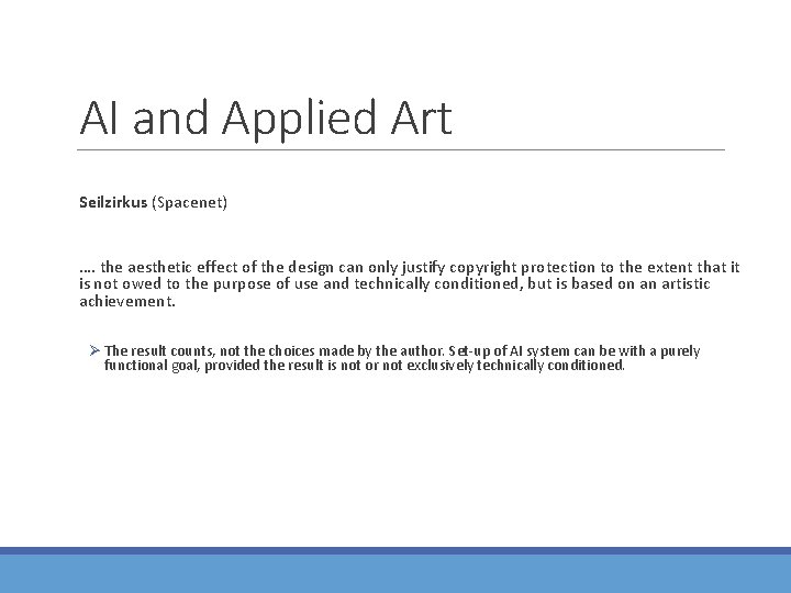 AI and Applied Art Seilzirkus (Spacenet) …. the aesthetic effect of the design can AI and Applied Art Seilzirkus (Spacenet) …. the aesthetic effect of the design can
