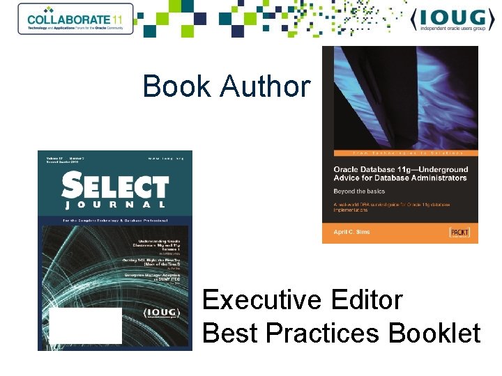 Book Author Executive Editor Best Practices Booklet 