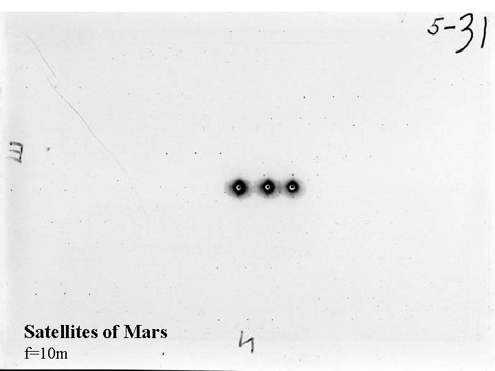 Satellites of Mars f=10 m 