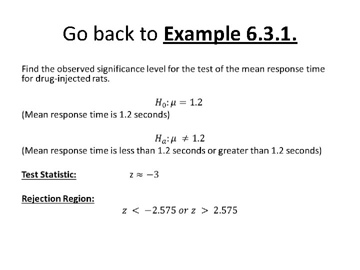 Go back to Example 6. 3. 1. • 