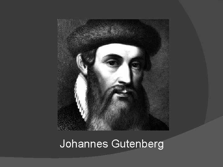 Johannes Gutenberg 