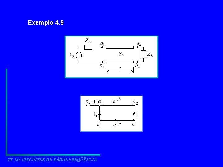 Exemplo 4. 9 TE 143 CIRCUITOS DE RÁDIO-FREQÜÊNCIA 
