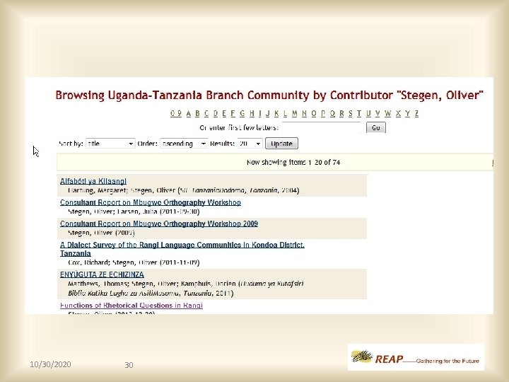 10/30/2020 30 10/30/2020 30