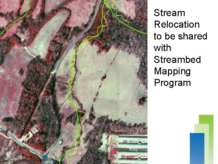 Stream Relocation to be shared with Streambed Mapping Program 